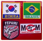 Emblemas - Brasil - Coréia - MCM - FEPAMI